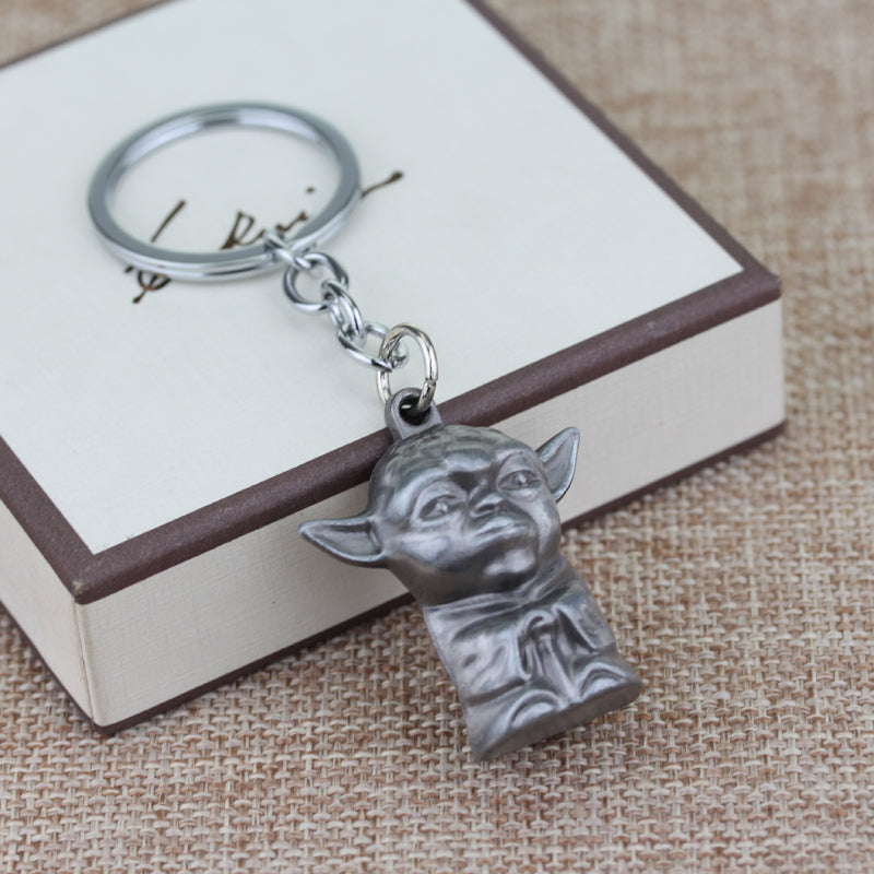 Alien Yoda Keychain