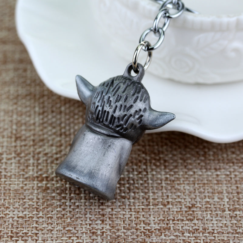 Alien Yoda Keychain