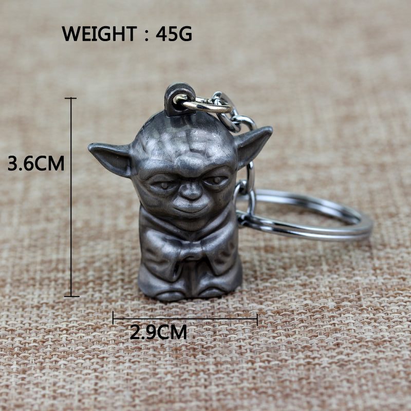 Alien Yoda Keychain