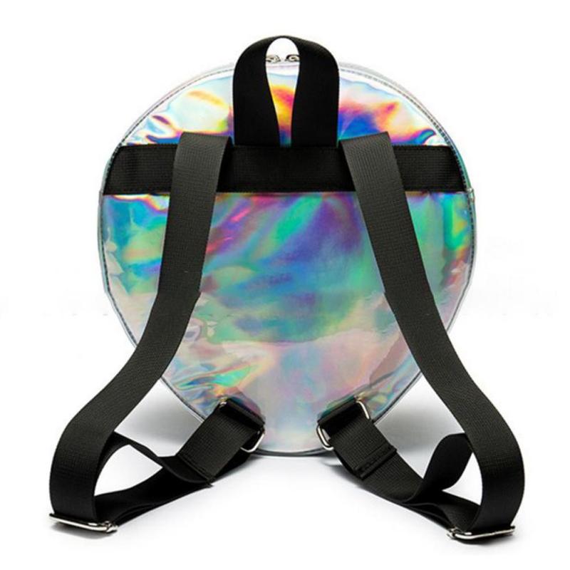Holographic Cute Alien Backpack