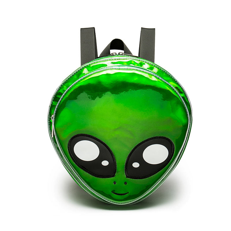 Green Alien Backpack