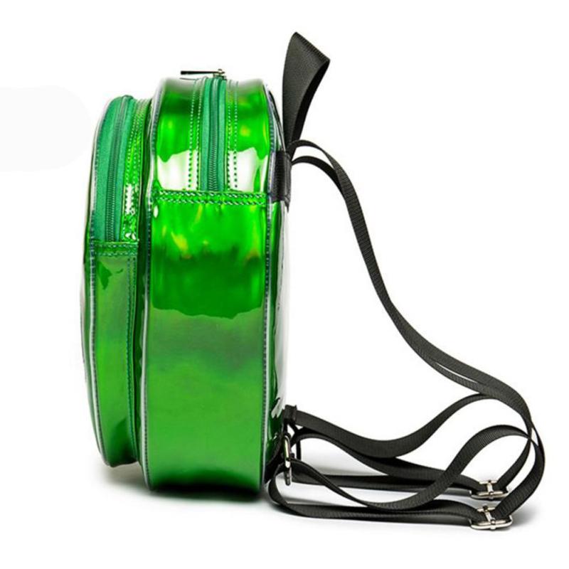 Holographic Cute Alien Backpack