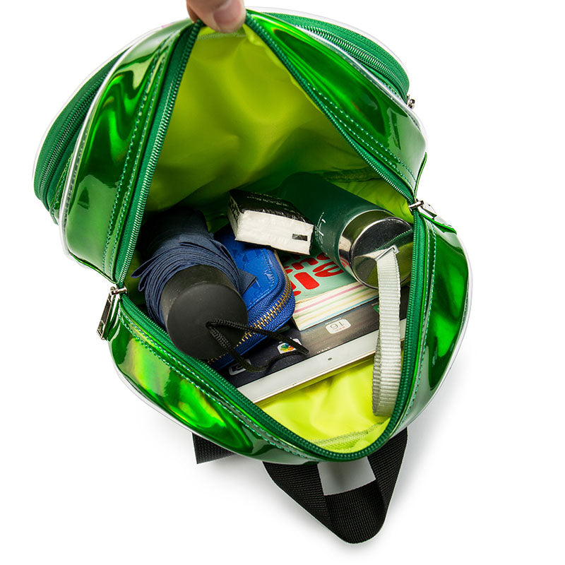 Green Alien Backpack