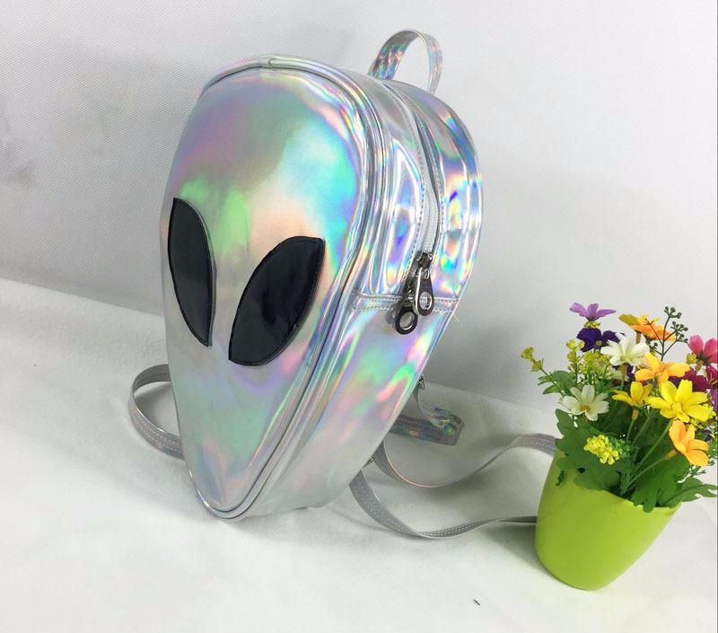 Light Hologram Alien Backpacks
