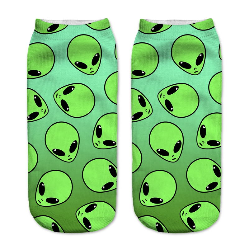 UFO Alien Socks