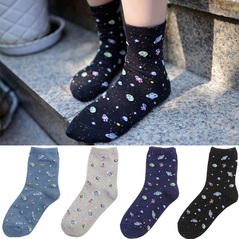 Cute Harajuku Alien Socks