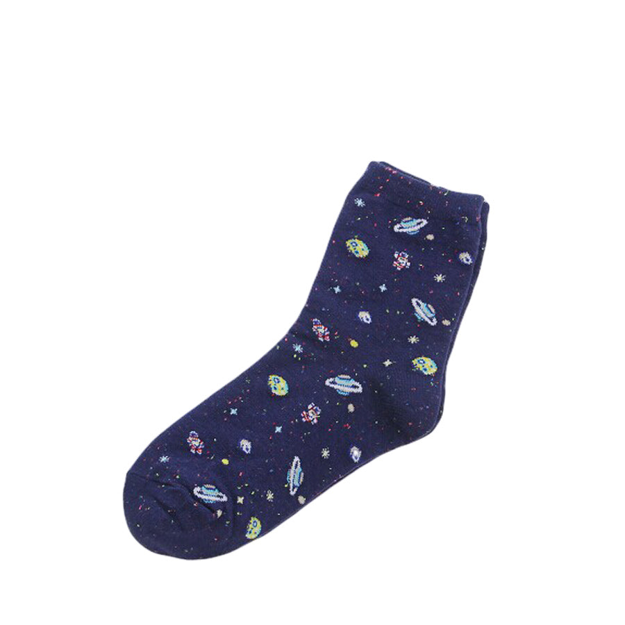 Cute Harajuku Alien Socks
