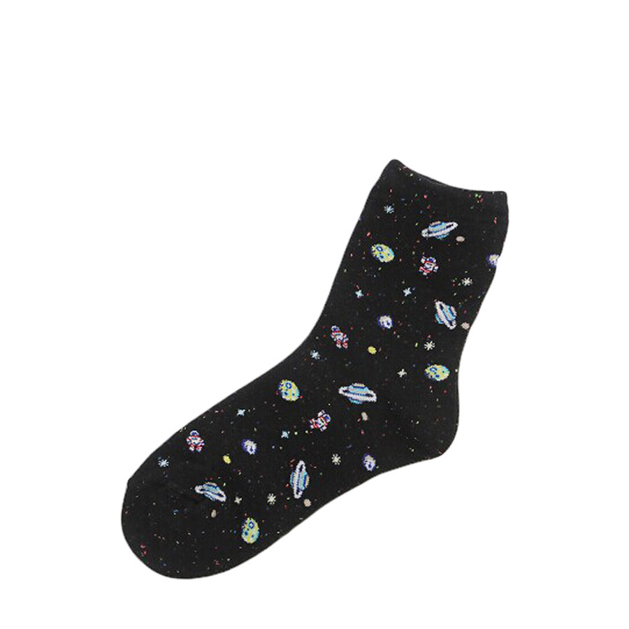 Cute Harajuku Alien Socks