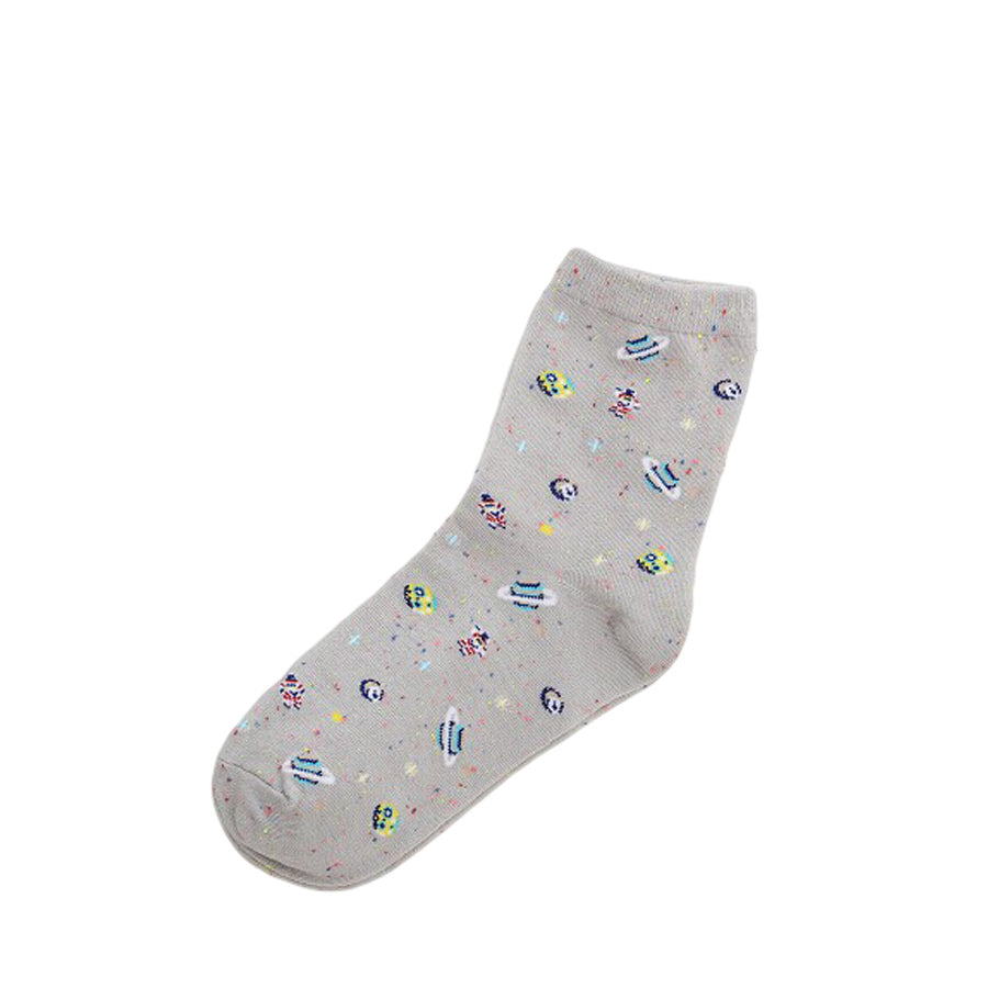 Cute Harajuku Alien Socks