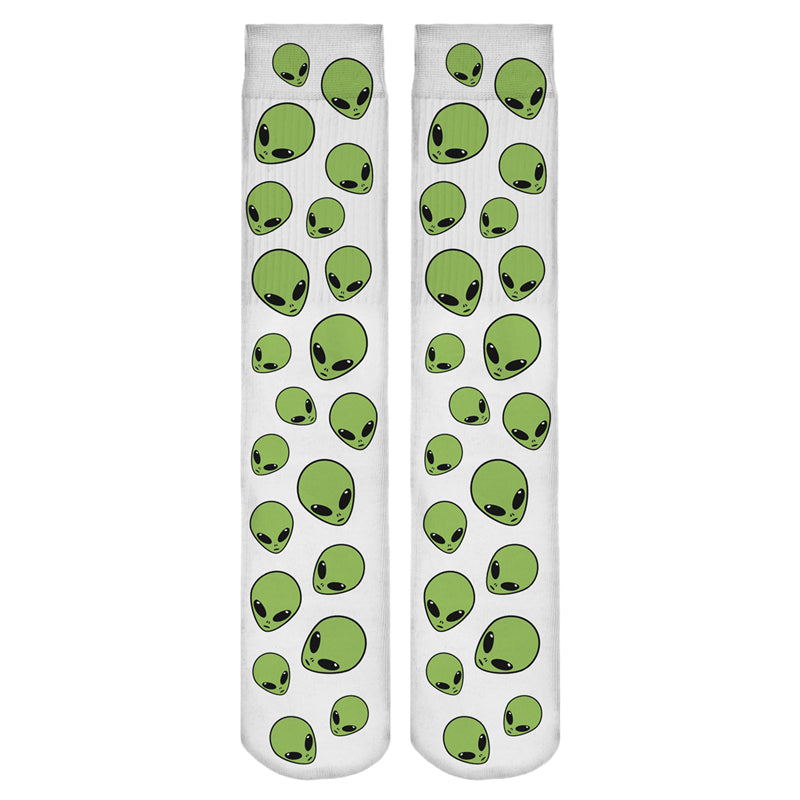 Cute Alien Long Socks
