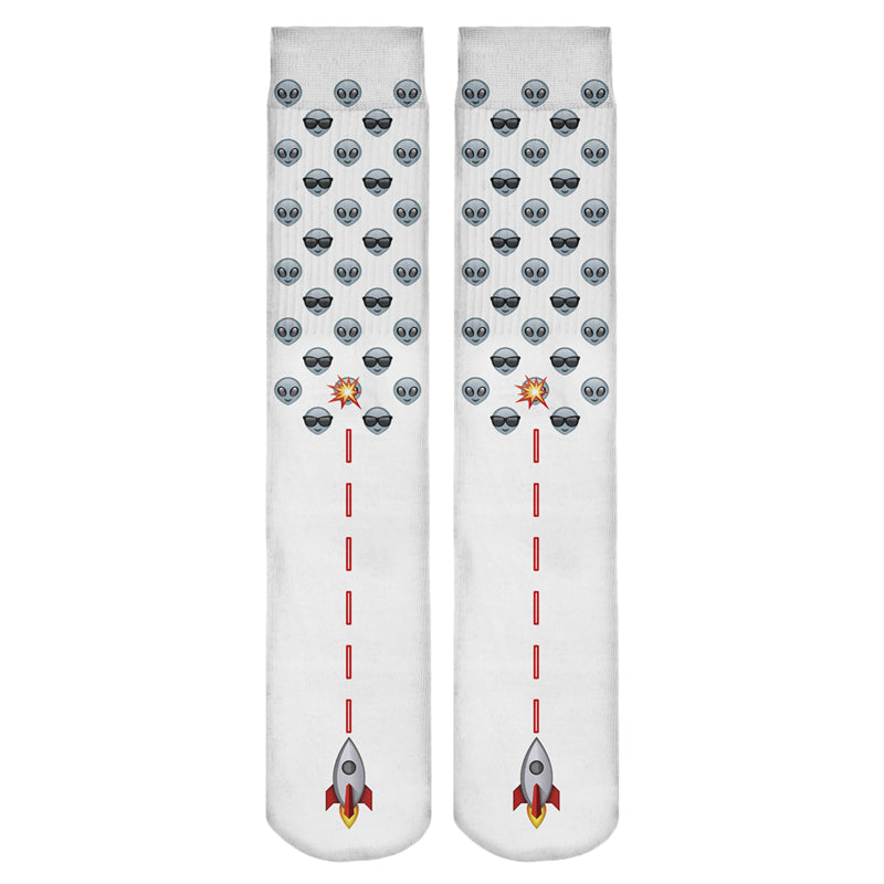 Cute Alien Long Socks