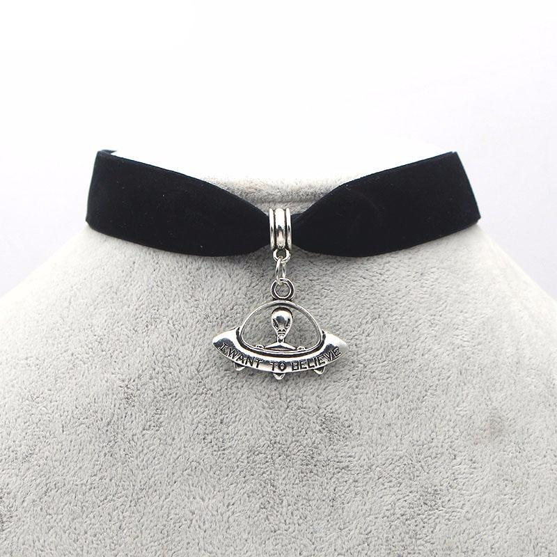 UFO Pendant Choker