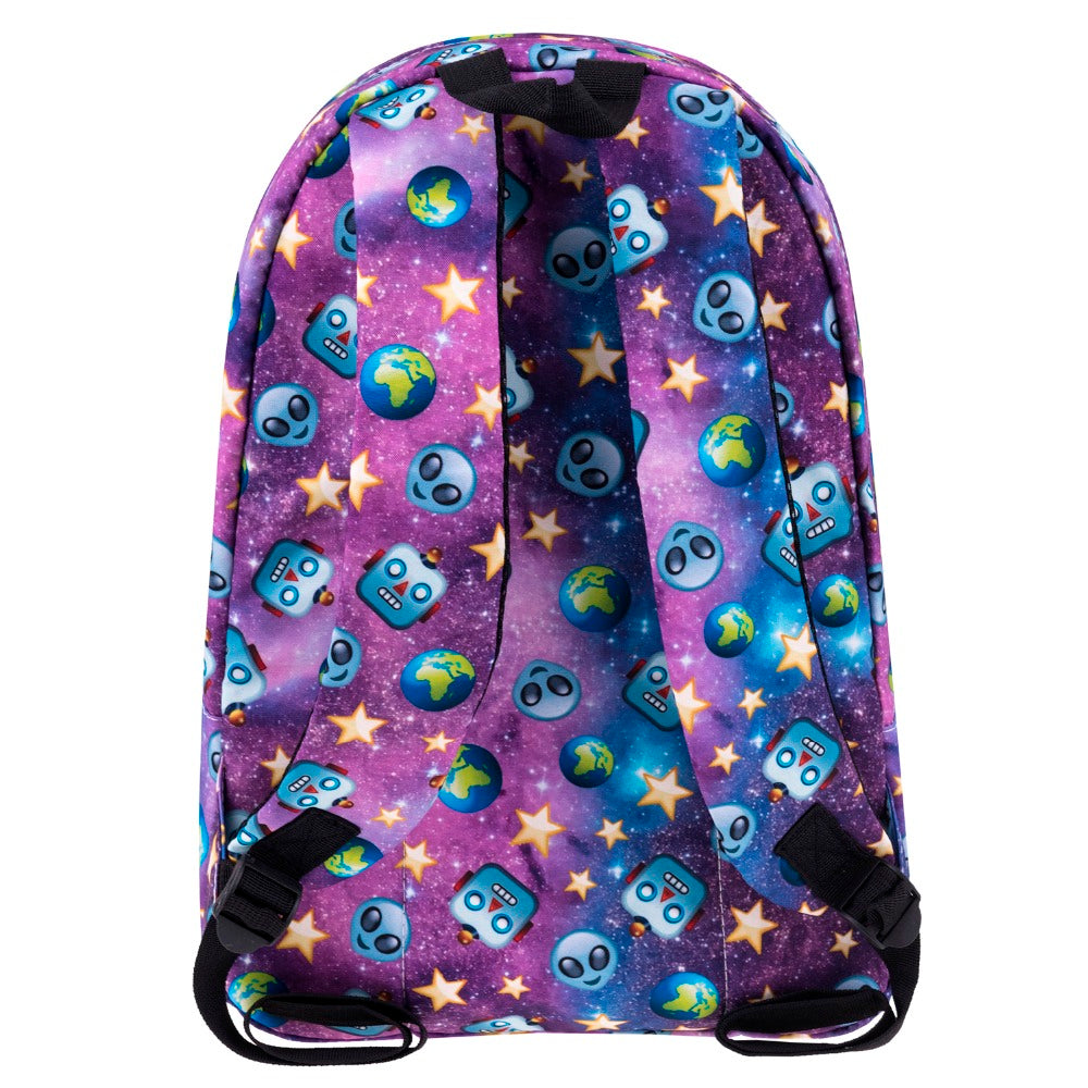 Alien Robot Galaxy Backpack