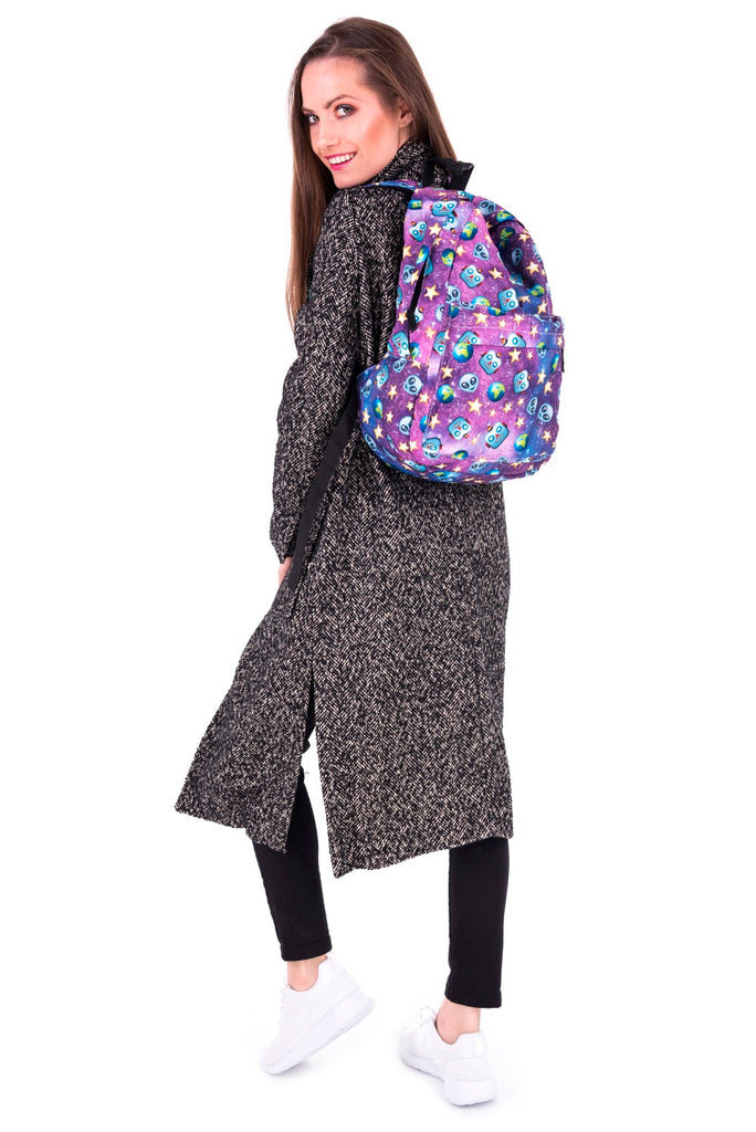 Alien Robot Galaxy Backpack
