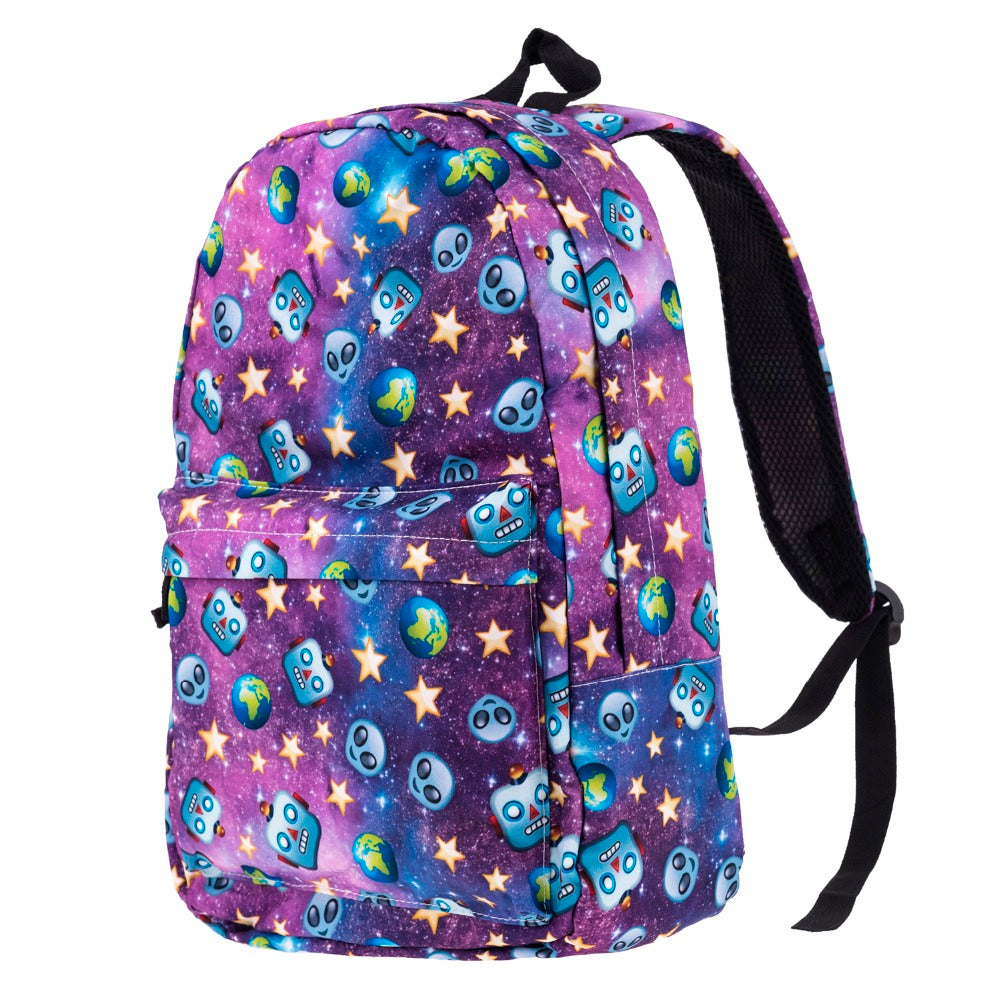 Alien Robot Galaxy Backpack
