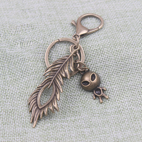 Vintage Alien keychain