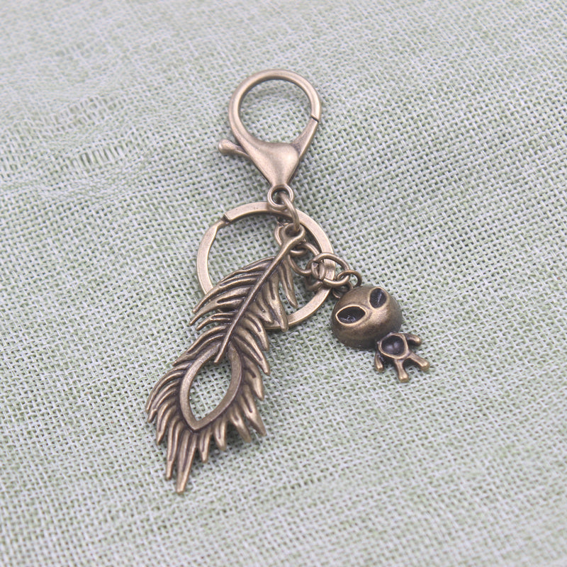 Vintage Alien keychain