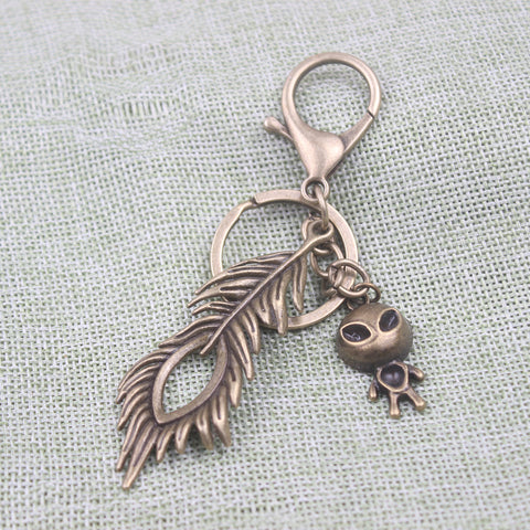 Vintage Alien keychain