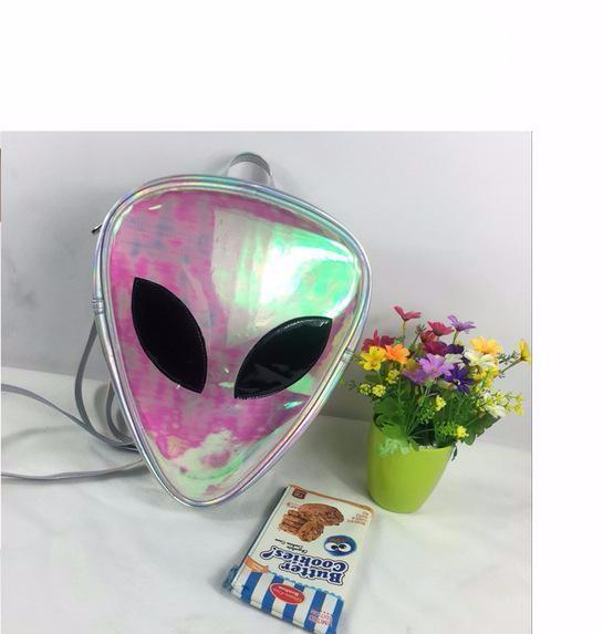 Light Hologram Alien Backpacks