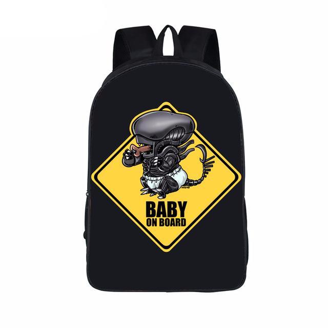 Cool Alien Predator Backpack