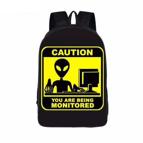 Cool Alien Predator Backpack
