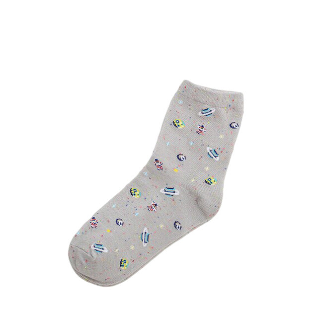 Cute Harajuku Alien Socks
