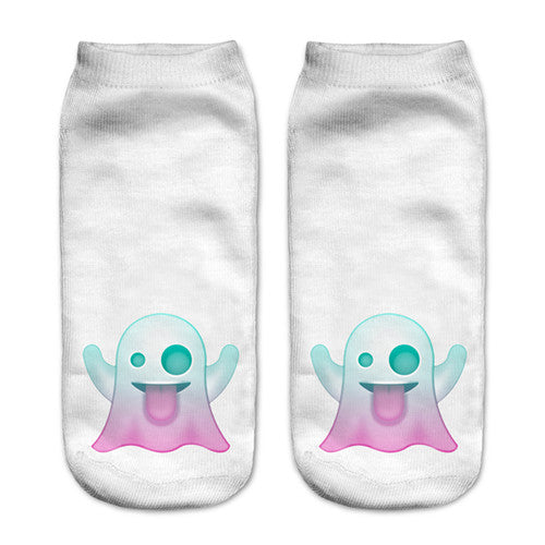 Polka Space Planet Sock