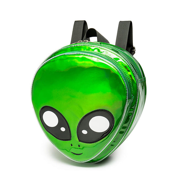 Green Alien Backpack