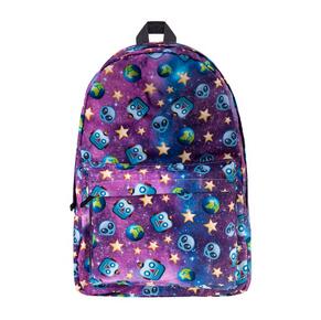 Alien Robot Galaxy Backpack